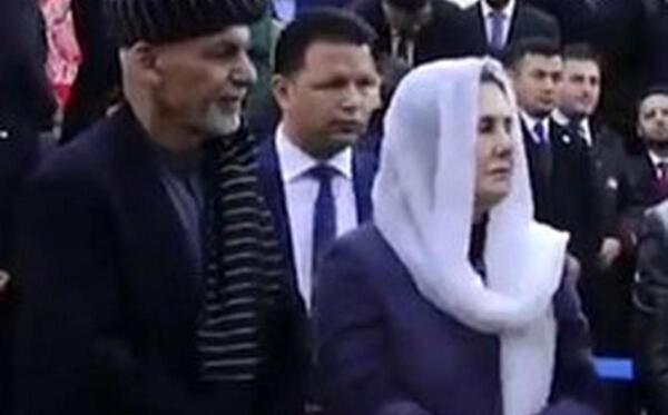عکس همسر اشرف غنی