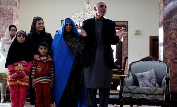 عکس همسر اشرف غنی