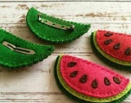 عکس ایده برای شب یلدا با نمد