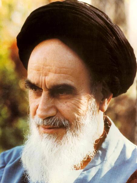 عکس لبخند امام خمینی