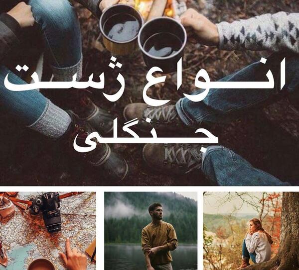 عکس ایده ژست عکاسی در جنگل