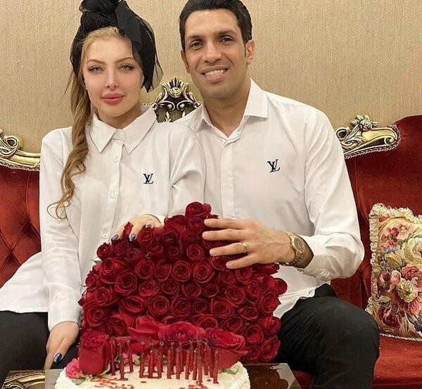 عکس روی کیک تولد همسر