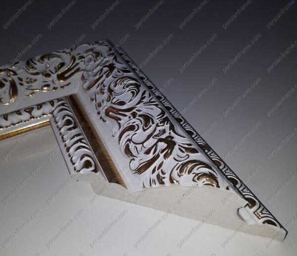 عکس سفید طرح دار