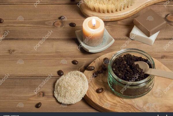 عکس صابون قهوه