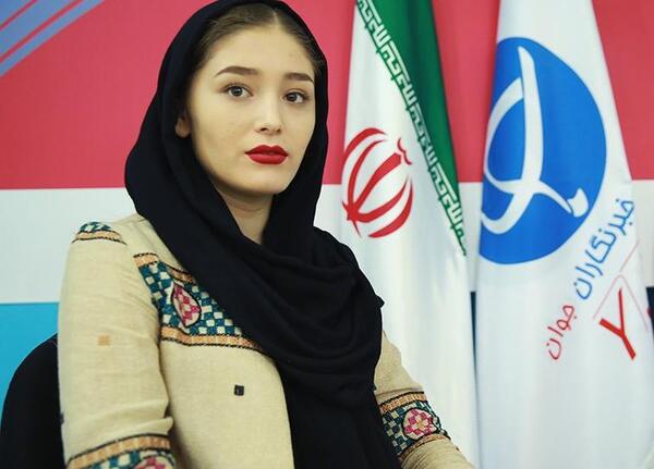 عکس فرشته حسینی بازیگر افغانی