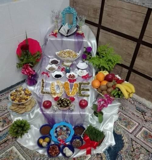عکس ایده برای سفره هفت سین سال ۹۹