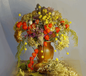 عکس ایده برای نگه داشتن گل خشک