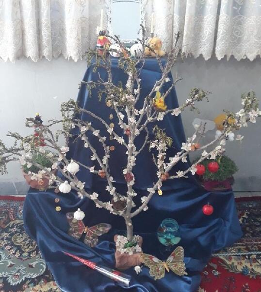 عکس هفت سین درختی