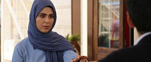 عکس با حجاب لاله مرزبان