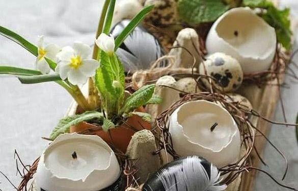 عکس ایده سفره هفت سین با سیخ چوبی