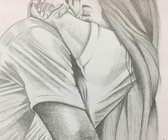 عکس دونفره نقاشی برای پروفایل