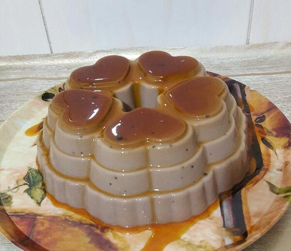 عکس ژله کرم کارامل