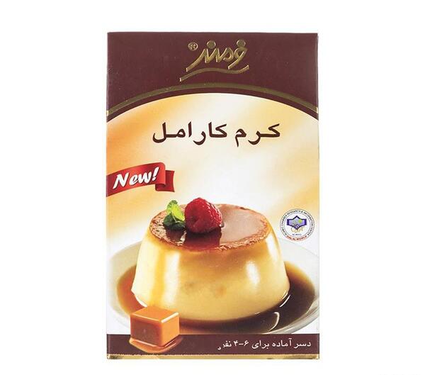 عکس ژله کرم کارامل