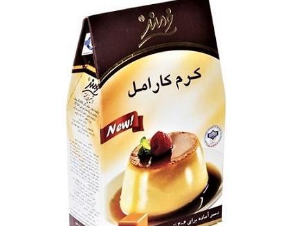 عکس ژله کرم کارامل
