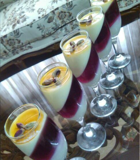 عکس ژله کرم کارامل