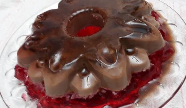 عکس ژله کرم کارامل