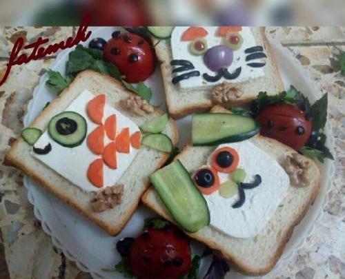 عکس ایده های جالب برای صبحانه سالم