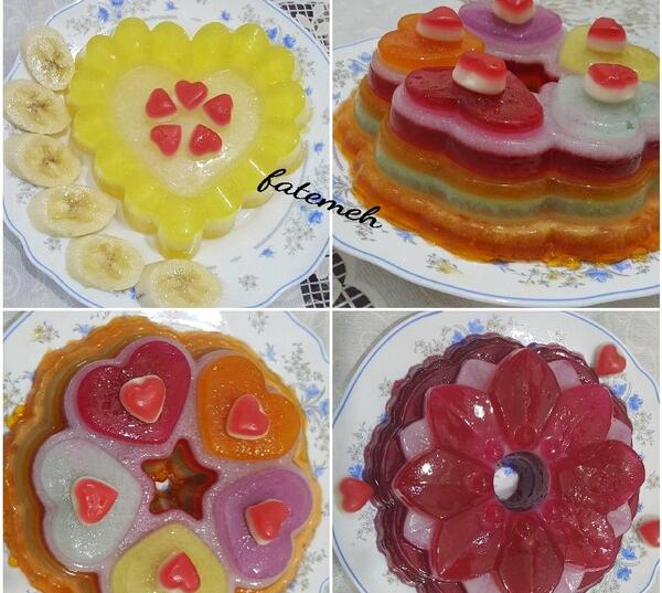 عکس ژله خوشمزه