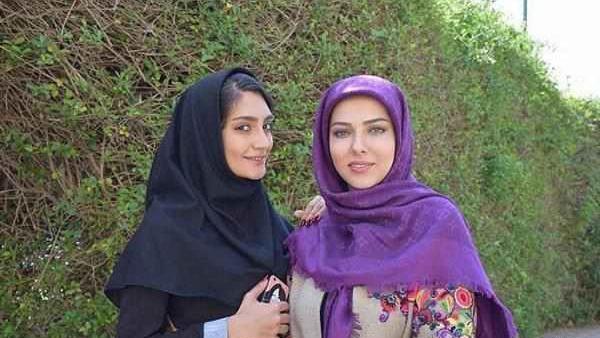 عکس با حجاب لیلا اوتادی