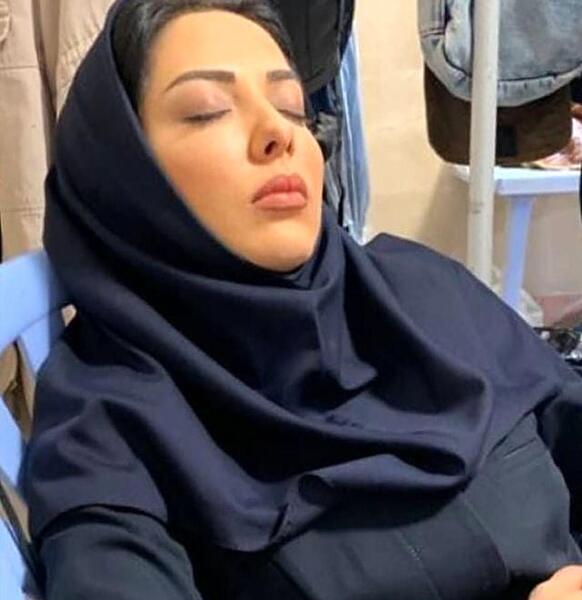 عکس با حجاب لیلا اوتادی