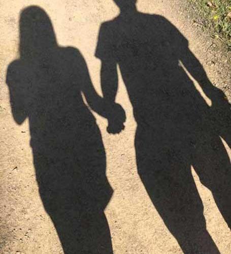 عکس عاشقانه دونفره سایه