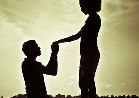 عکس عاشقانه دونفره سایه