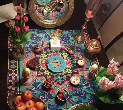 عکس سفره ی سال نو