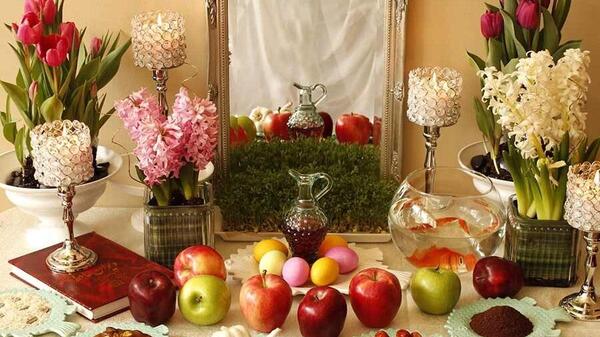عکس سفره ی سال نو