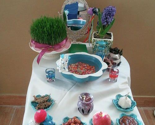 عکس سفره ی سال نو