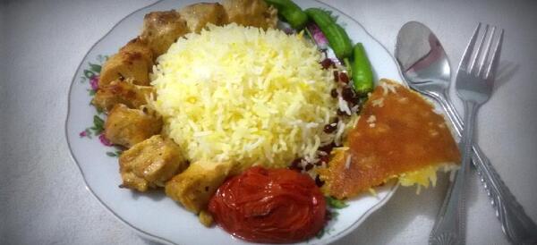 عکس چلو کباب و جوجه