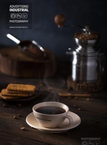 عکس صنعتی قهوه