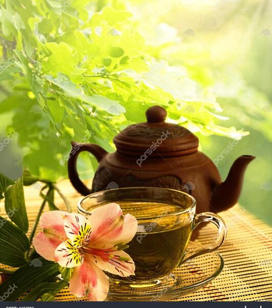 عکس گل چای