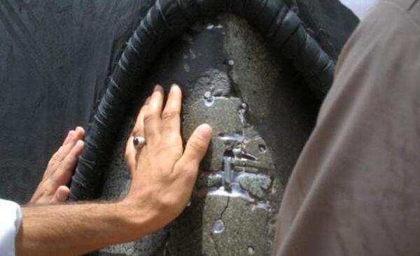عکس شکاف کعبه