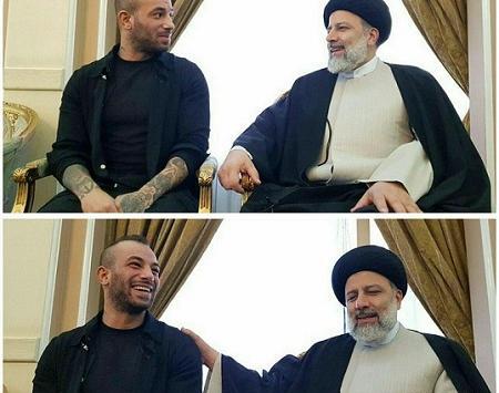عکس های تتلو و رئیسی