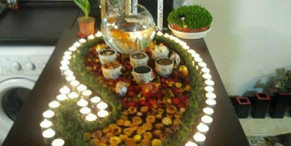 عکس ایده هفت سین پله ای