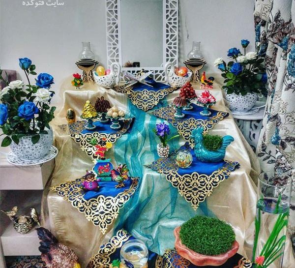 عکس ایده هفت سین پله ای