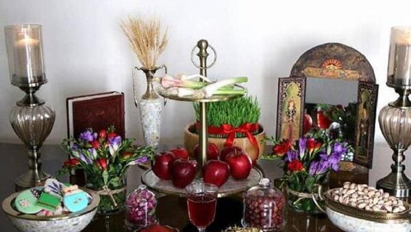عکس ایده هفت سین پله ای