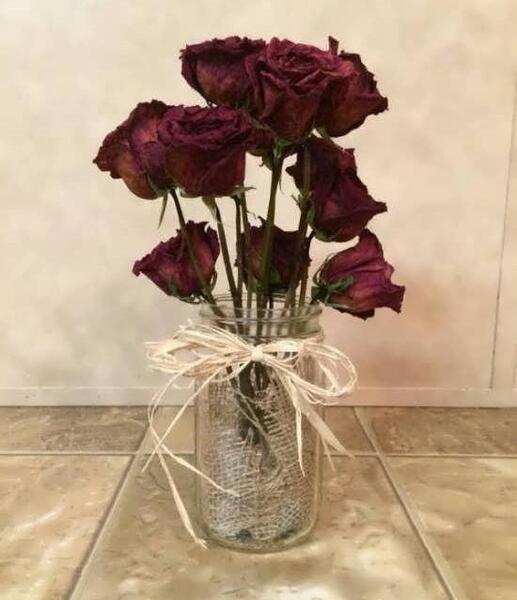 عکس ایده برای تزیین گلهای خشک