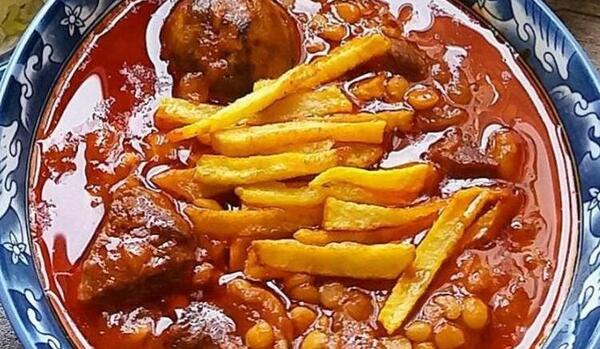 عکس خورش لپه