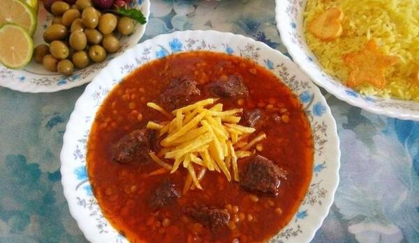 عکس خورش لپه