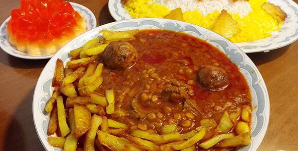 عکس خورش لپه