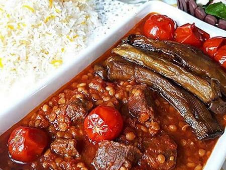 عکس خورش لپه