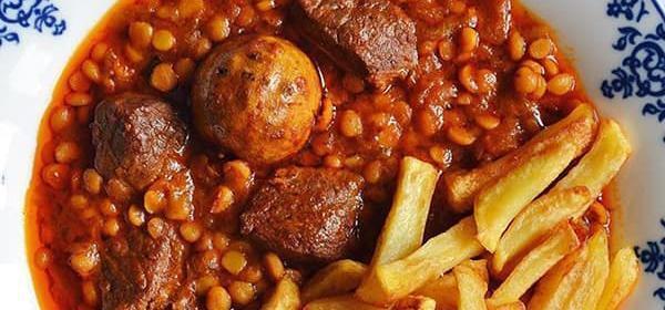 عکس خورش لپه