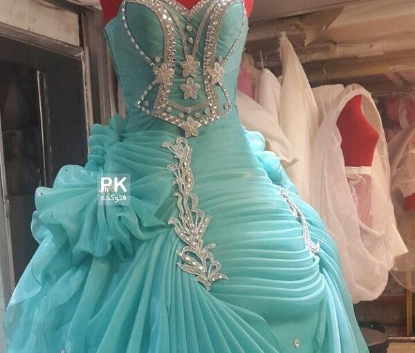 عکس لباس عروس یاسی