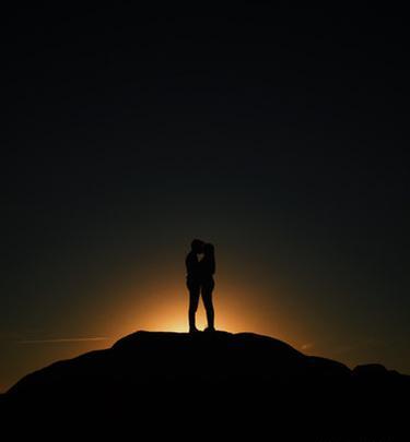 عکس دونفره شب