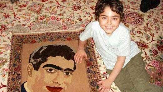 عکس بچگی فردین