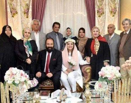 عکس ماه عسل نرگس محمدی