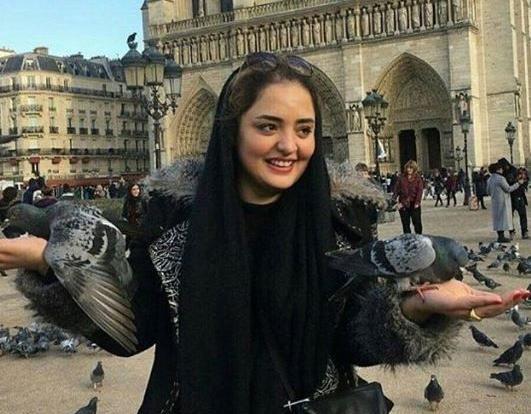 عکس ماه عسل نرگس محمدی