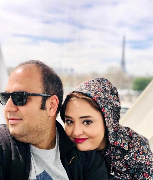 عکس ماه عسل نرگس محمدی