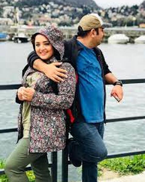عکس ماه عسل نرگس محمدی